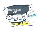 Heavy loads OK