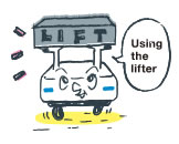 Using the lifter