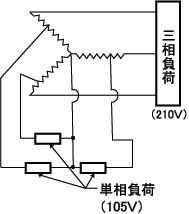 三相７線式結線図